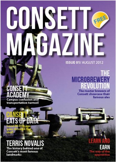 Consett Magazine Front Cover
