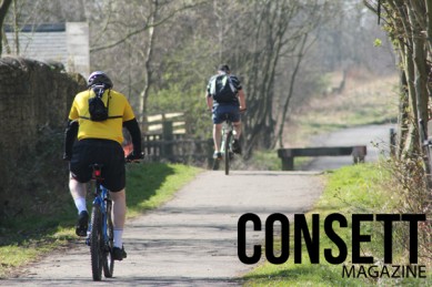 Cycling in Consett