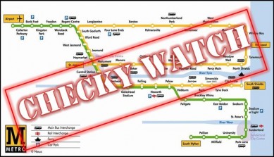 Checky Watch - Metro Train Fare Avoidance