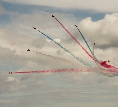 The Red Arrows return for the 26th Sunderland International Airshow