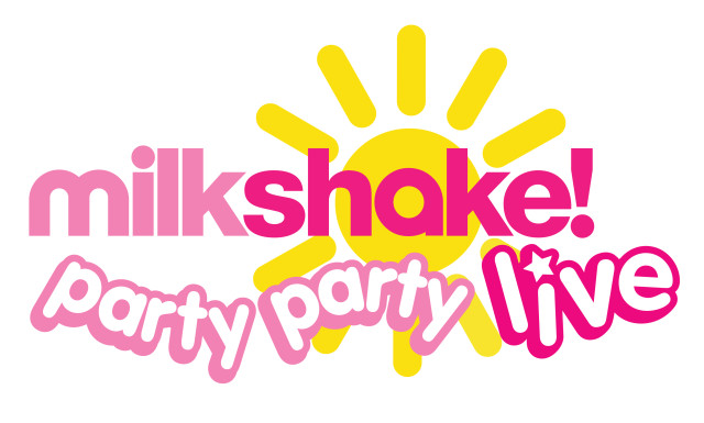 milkshake logo pink