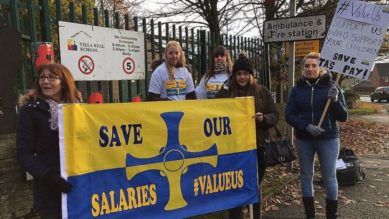 Parents Supportive of Striking Teaching Assistants