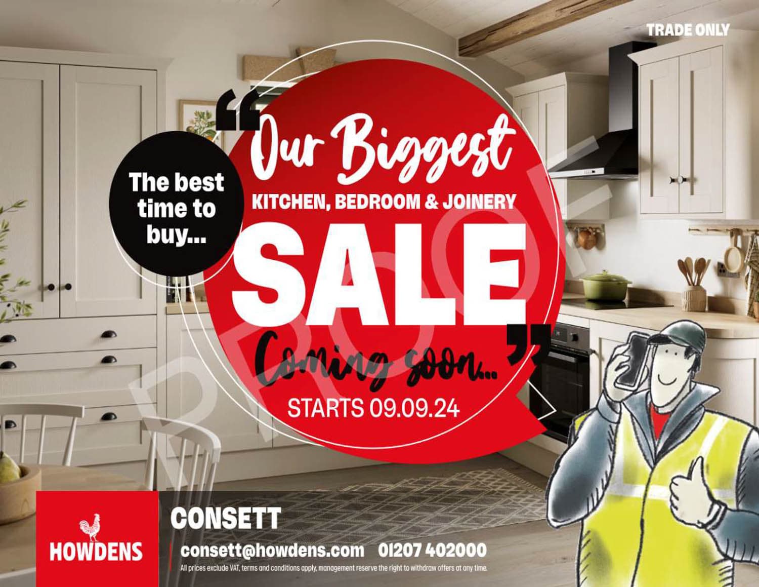 Unlock Exceptional Savings at Howdens of Consett – Sale Starts 9th September!