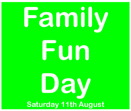 Family Fun Day in Consett, Saturday 11th August from 10am