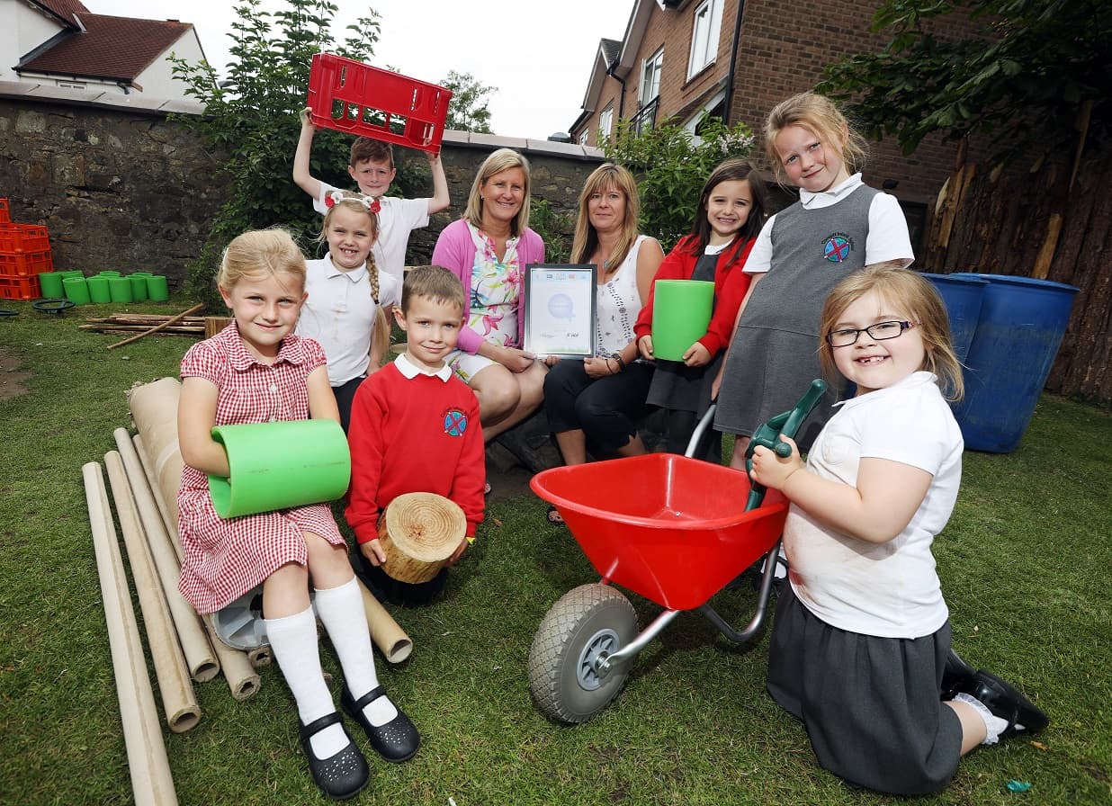 Consett School Scoops Award – for Encouraging Kids to Play