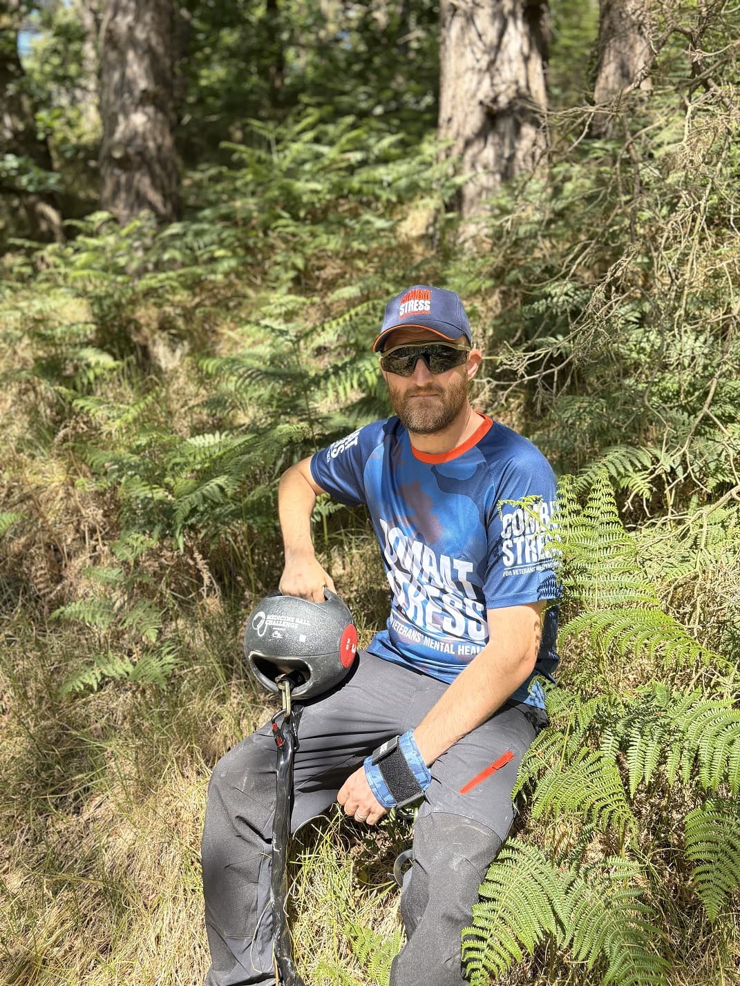 RAF Veteran Chris McDowell Walks 500 Miles with Medicine Ball for Mental Health Awareness