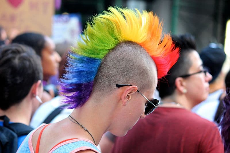 NDA Hairdressing Students Punk Up For Charity