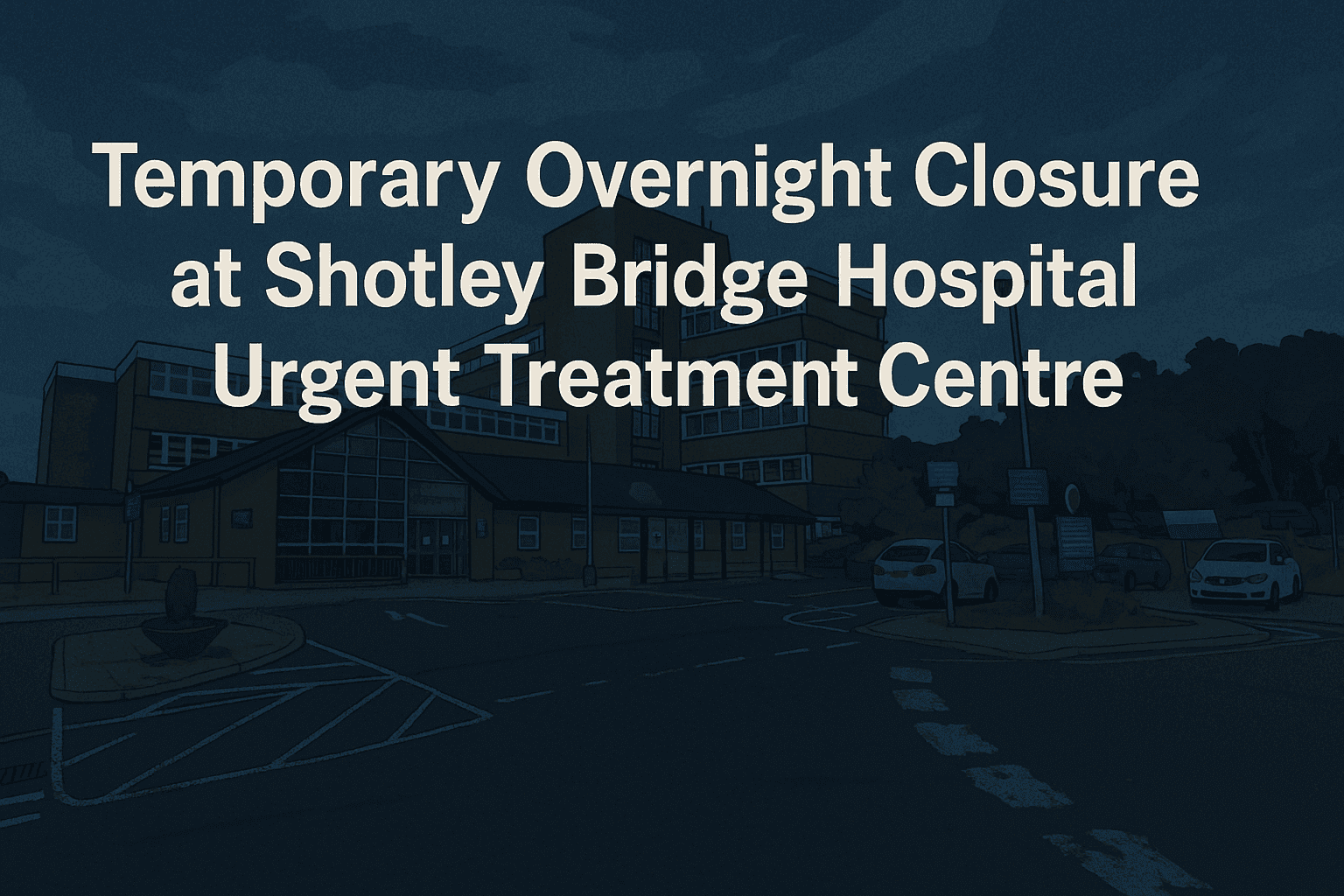 Residents Raise Concerns Over Shotley Bridge Urgent Treatment Centre’s Overnight Closure Trial