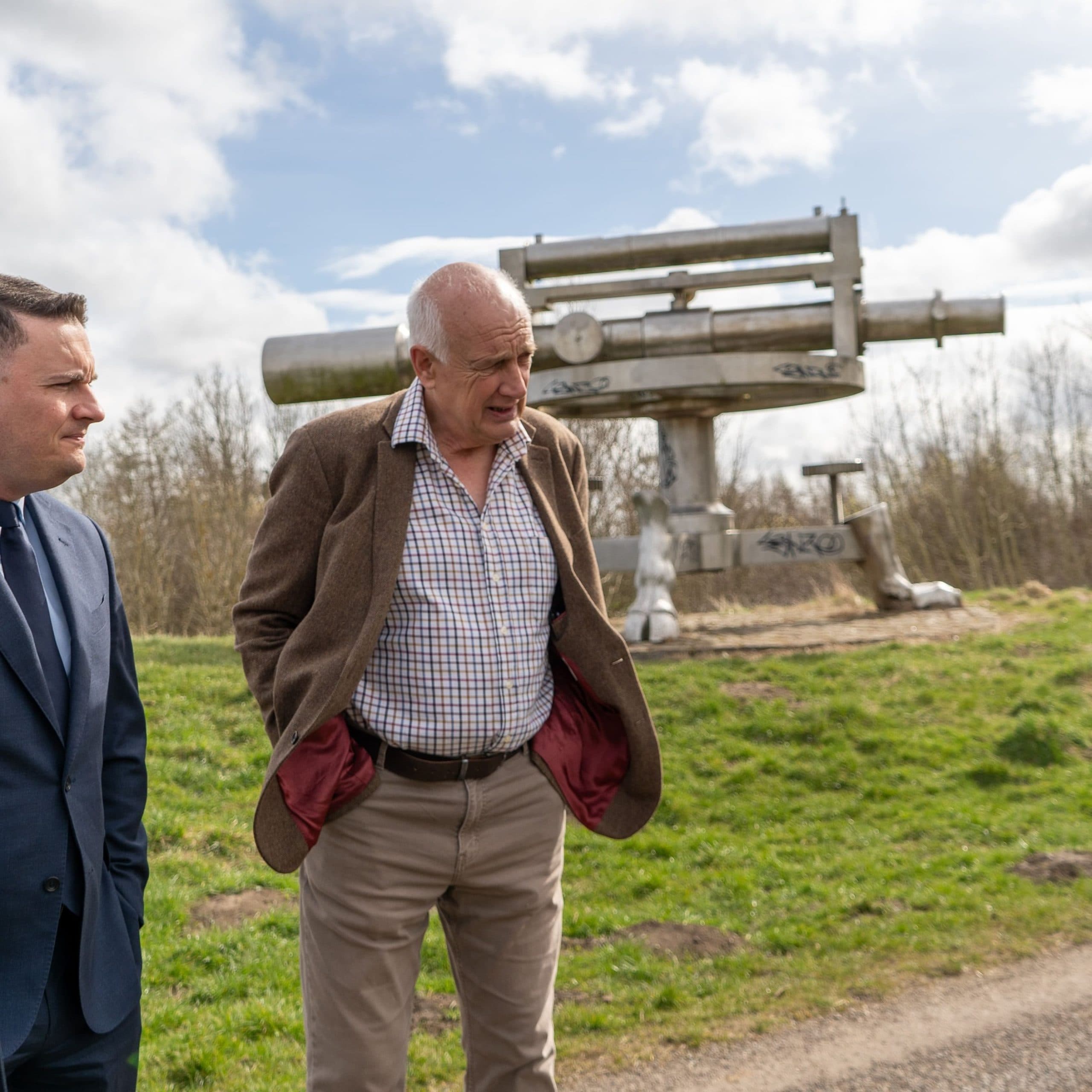 Health Minister Visits Consett’s New Hospital Site