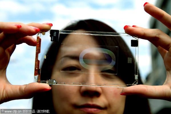 Transparent Phone Screens
