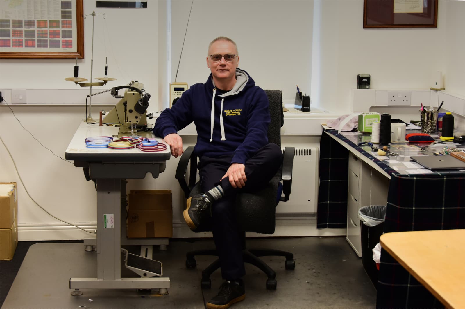 Meet George McKay, Master Tailor and Kilt Maker – Consett in Focus