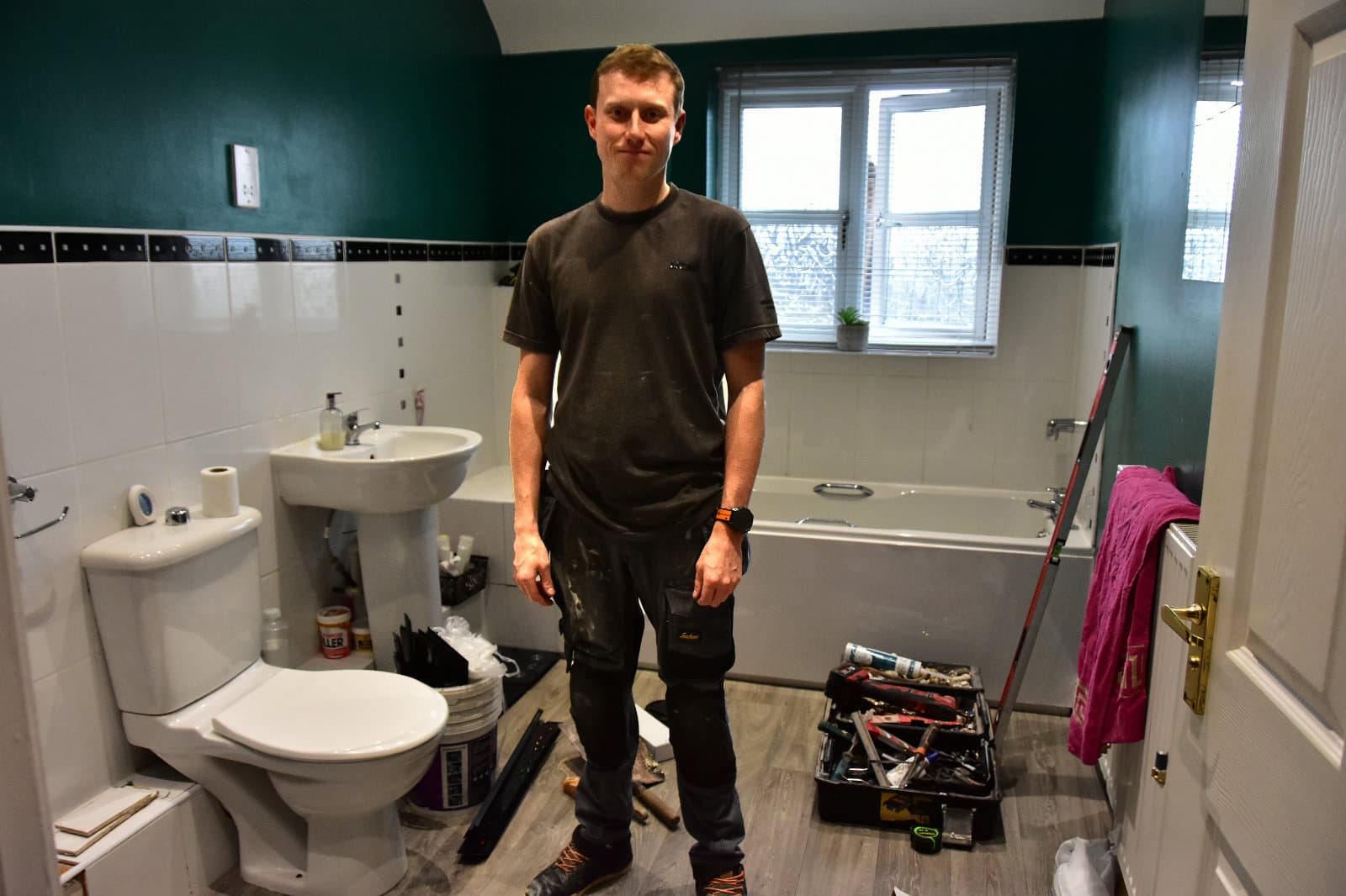 Plumbing Hero of Consett: Andrew Dixon of ATD Plumbing