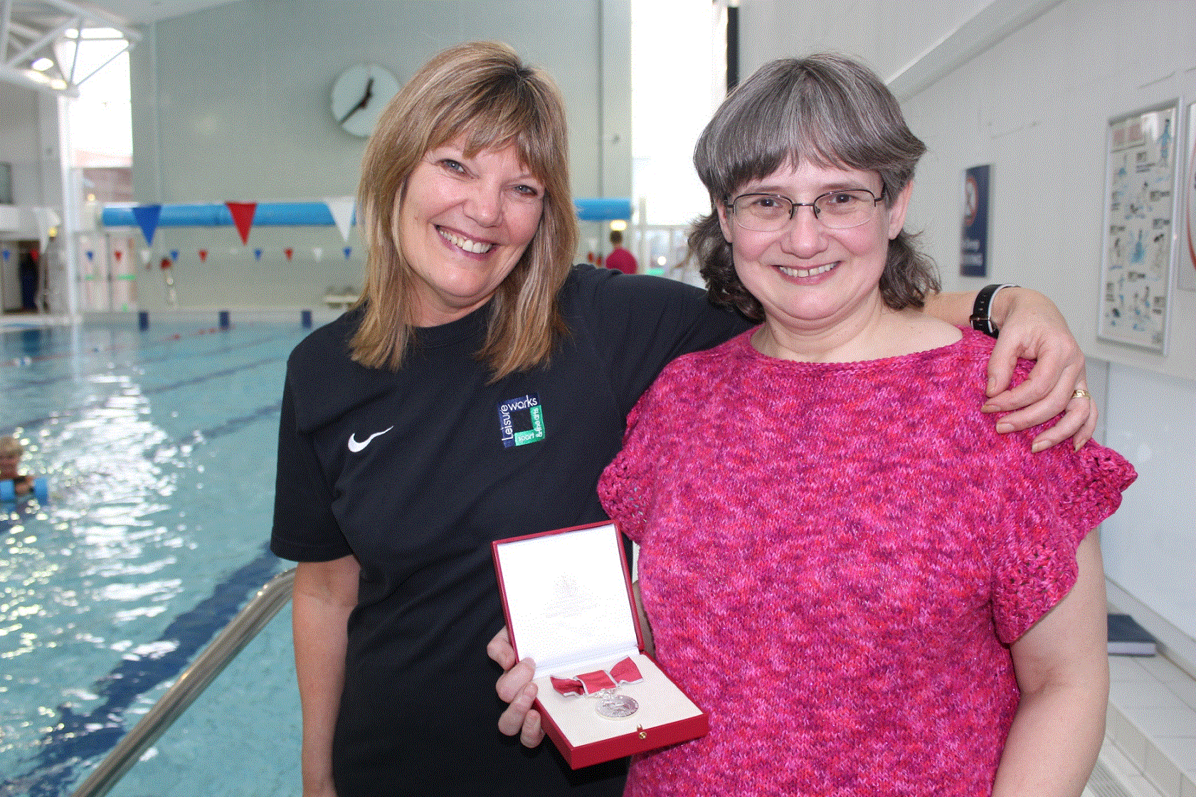 British Empire Medal Awardee Praises Swimming Scheme