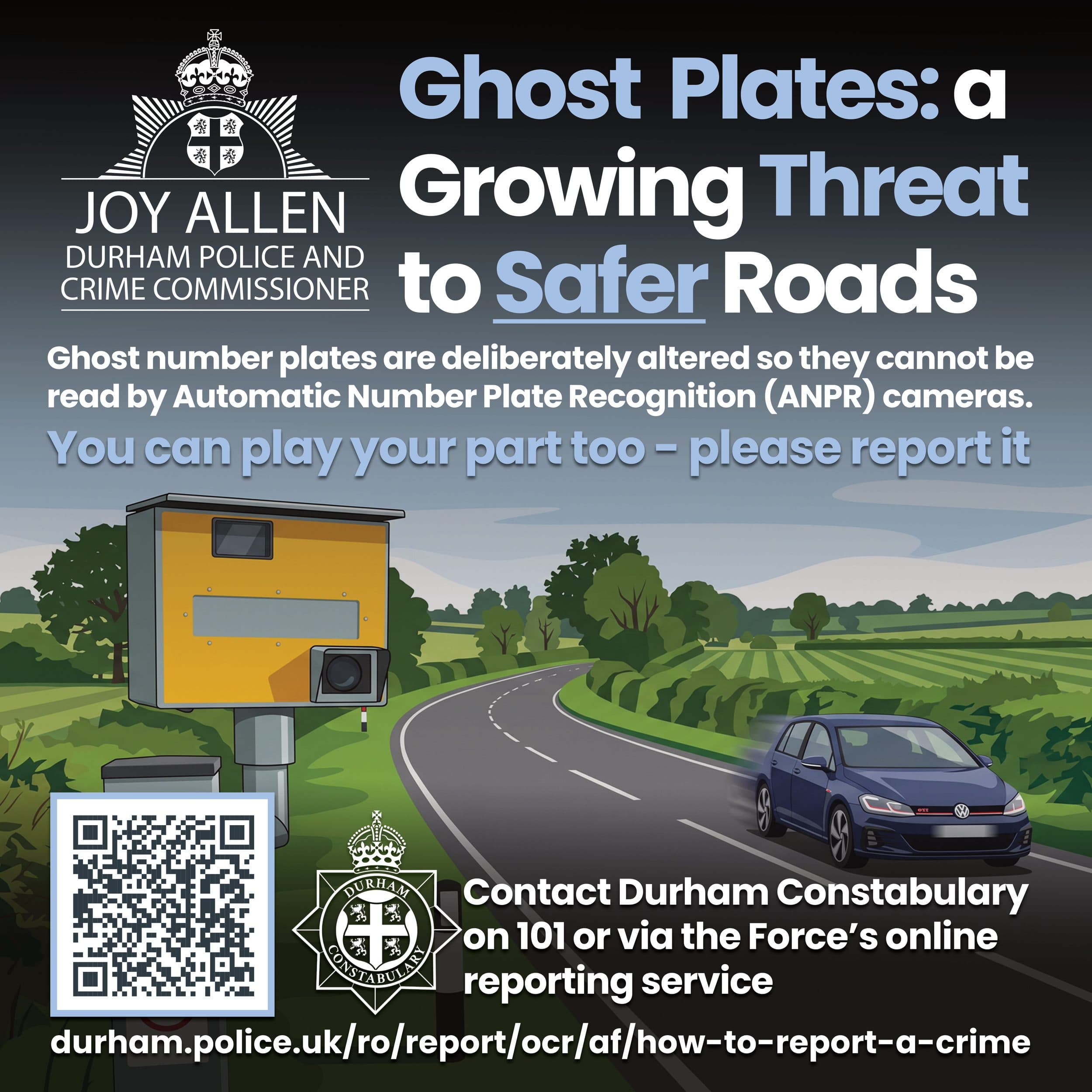 Ghost Plates, a Growing Threat to Safer Roads