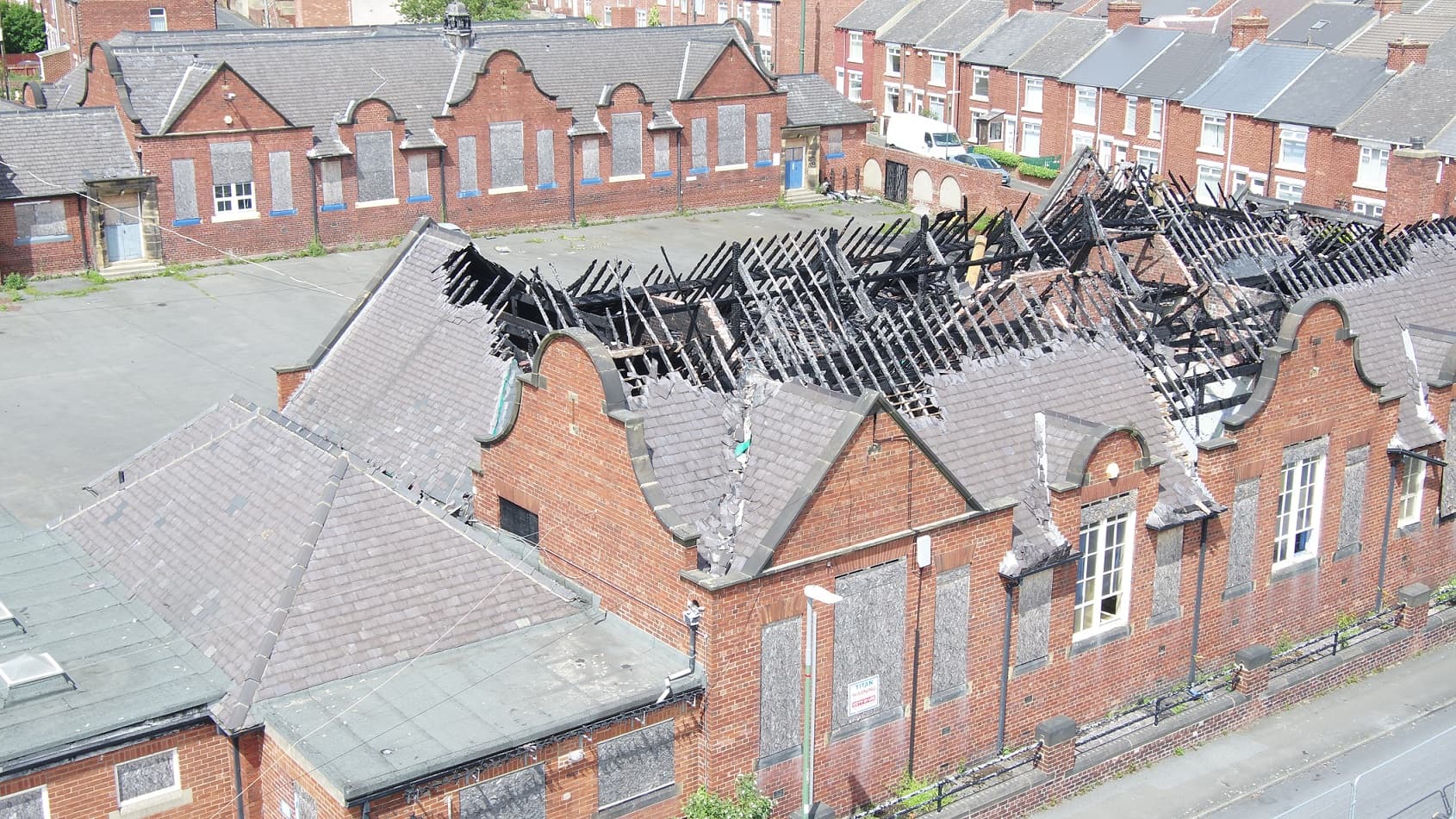 Future of Derelict Fire-damaged Stanley School Discussed