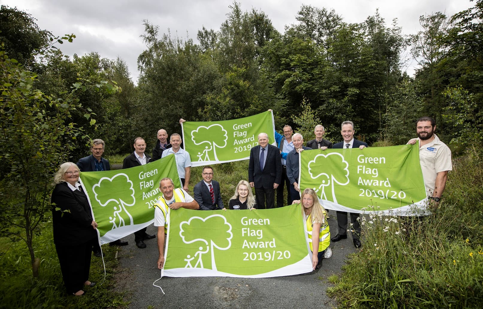 Consett Park Scoops Prestigious Green Heritage Award