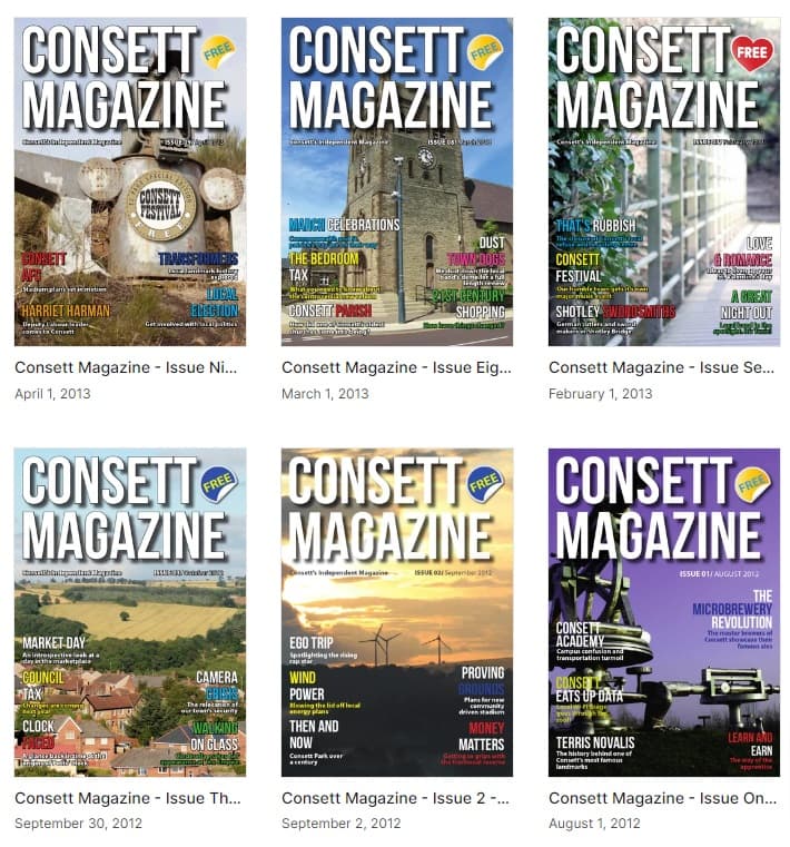 The Story of Consett Magazine: Celebrating Community, Positivity, and Local Voices