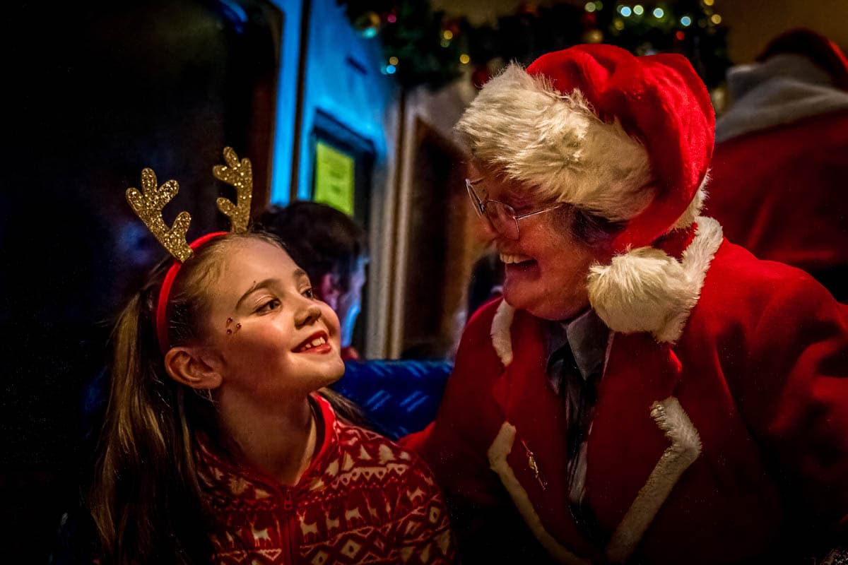The Santa Express, a festive family train ride at Weardale Railway