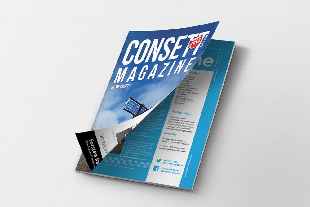Consett Magazine – May 2016 Editorial