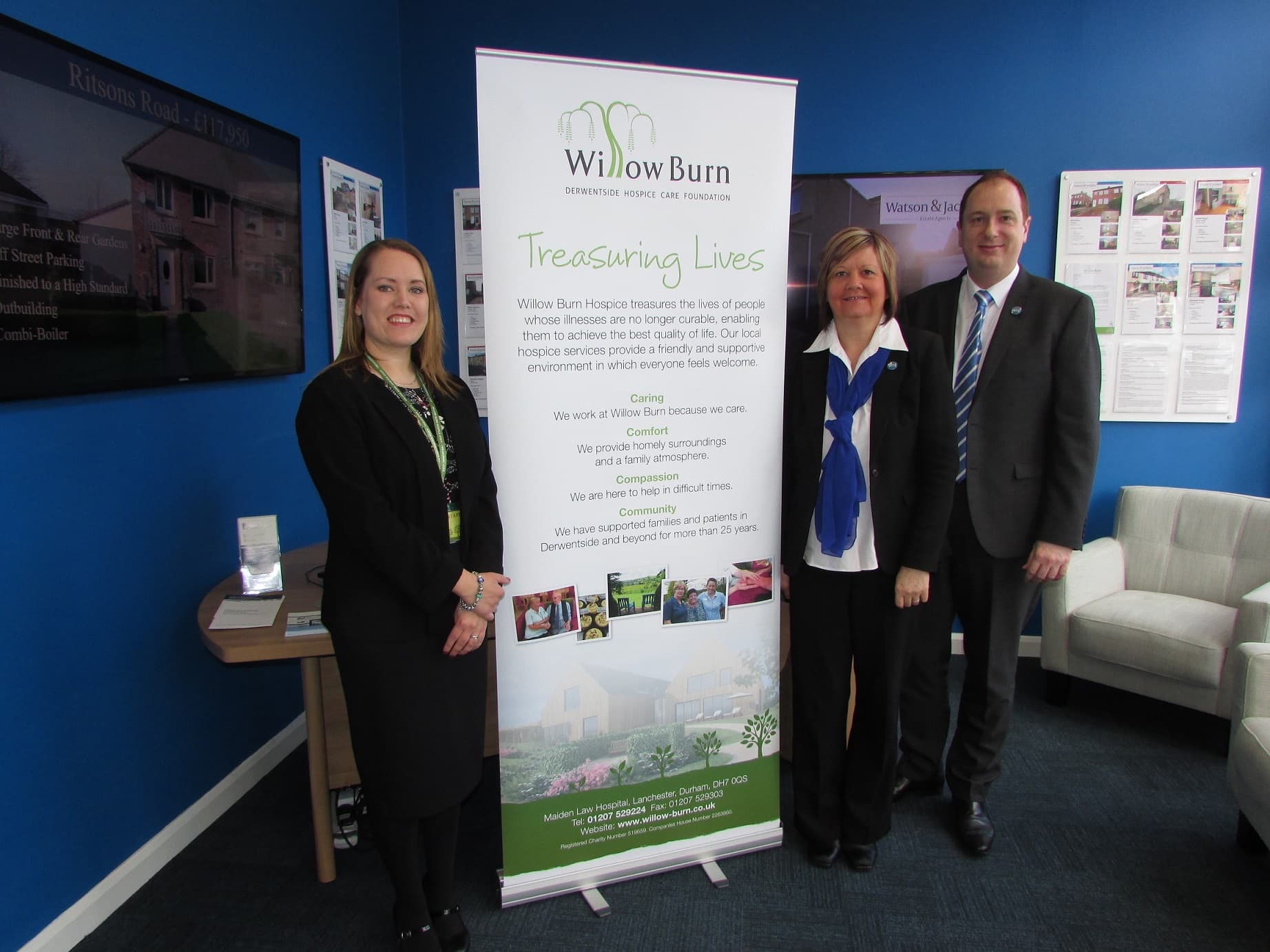 Watson and Jackson – Supporting Willow Burn Hospice