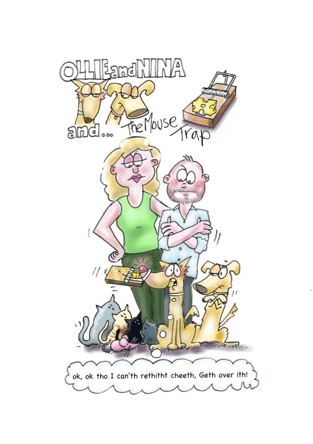 Ollie and Nina – Cheese Trap