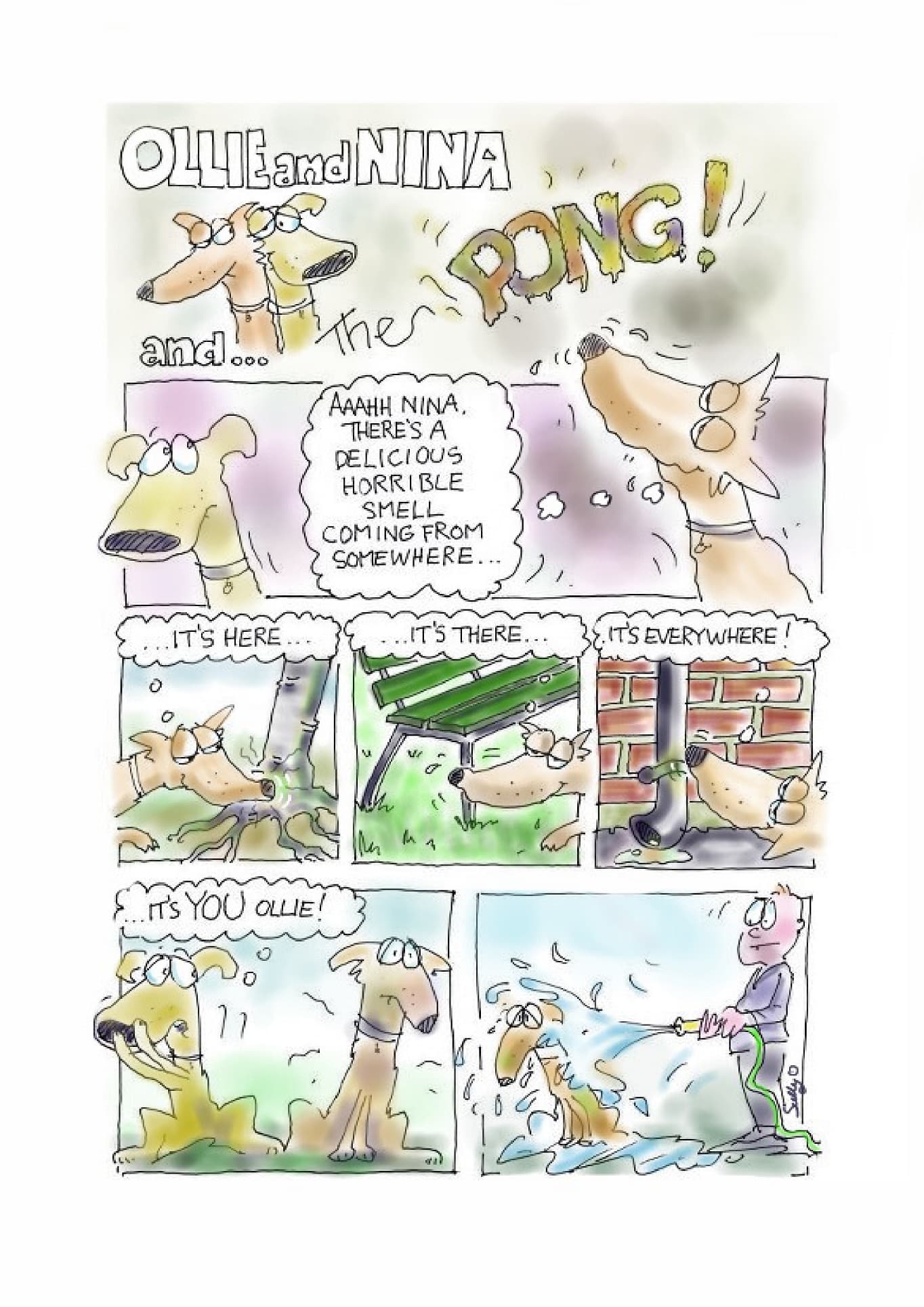 Ollie and Nina – The Pong – By Neil Sullivan
