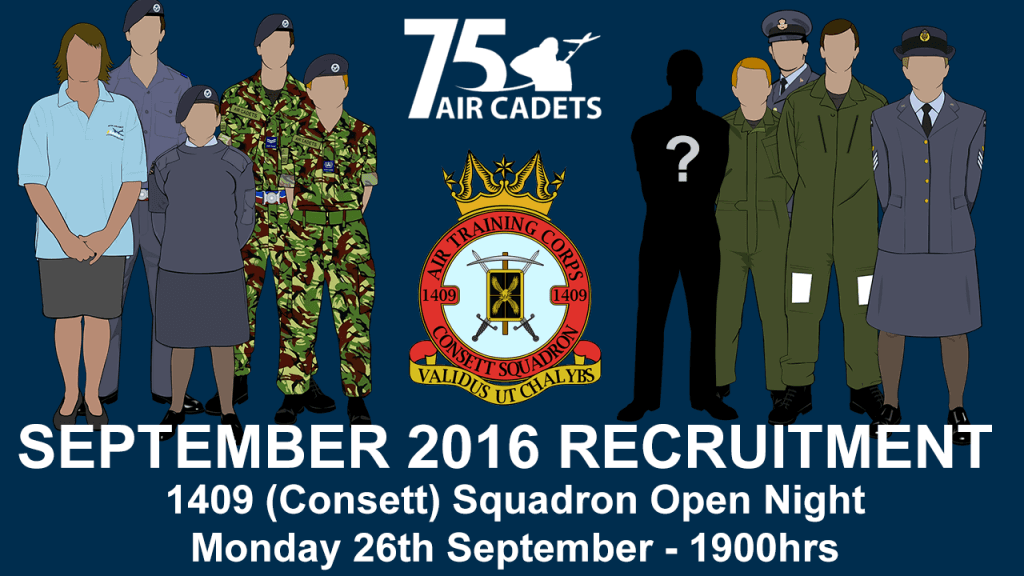 Consett Air Cadets Welcomes New Members