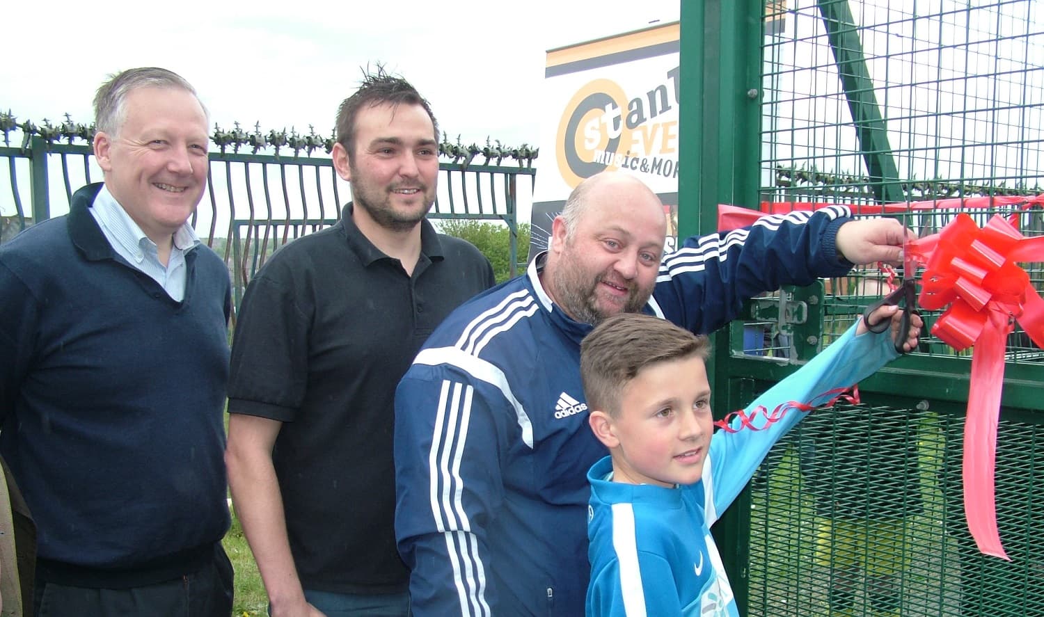 STANLEY WELCOMES A NEW COMMUNITY FOOTBALL CENTRE