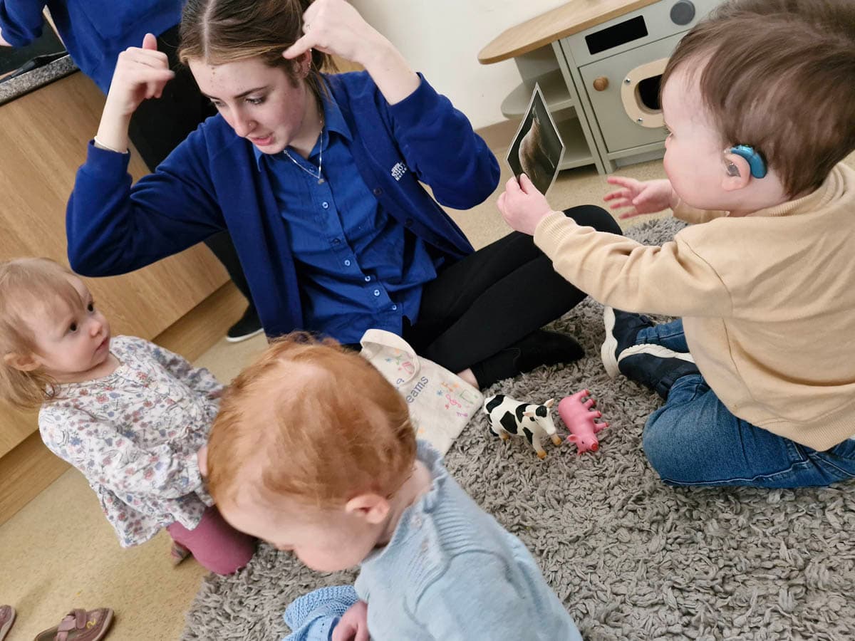 Celebrating British Sign Language at Shotley Bridge Nursery School