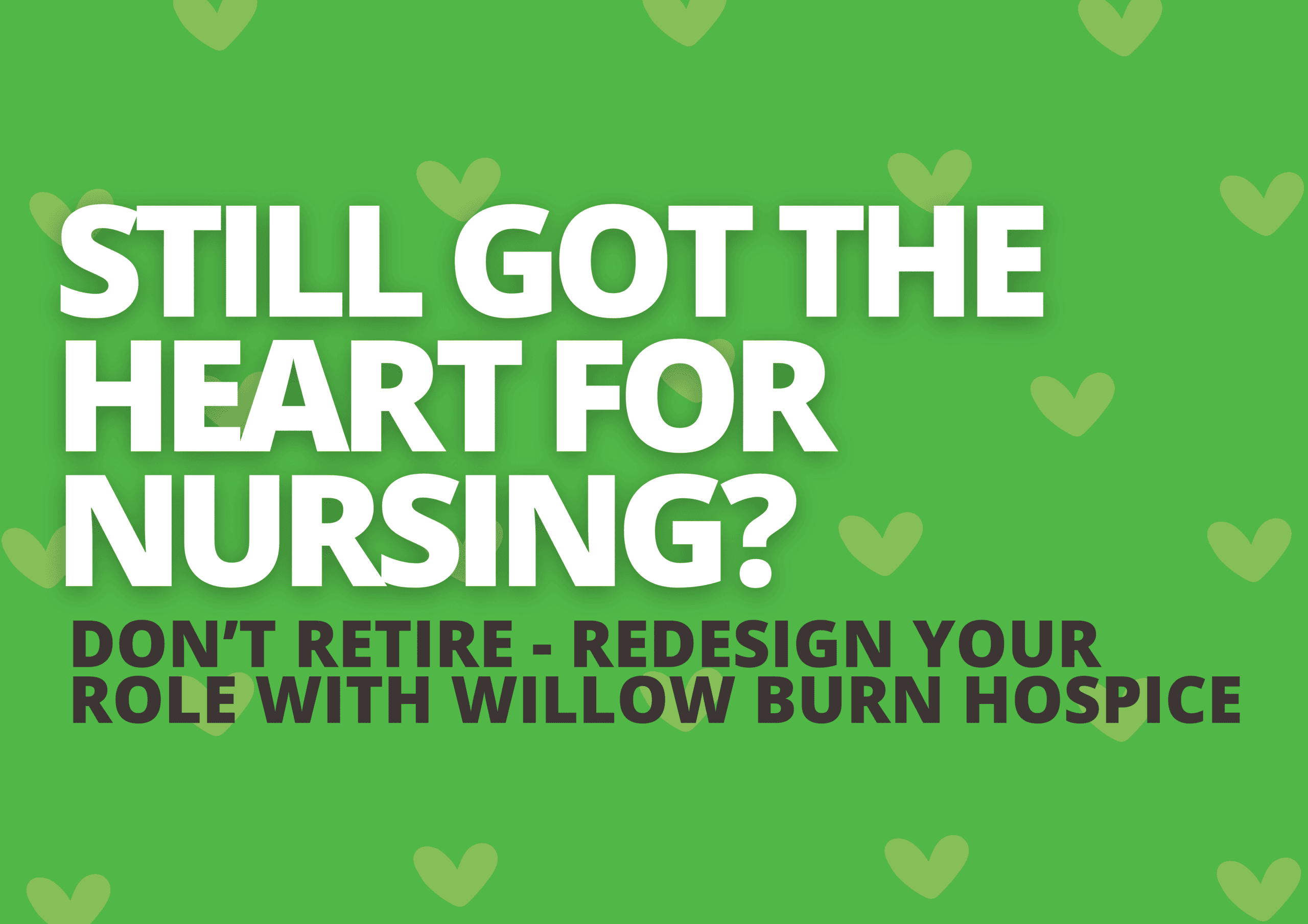 Rethinking Retirement? Find Balance at Willow Burn Hospice