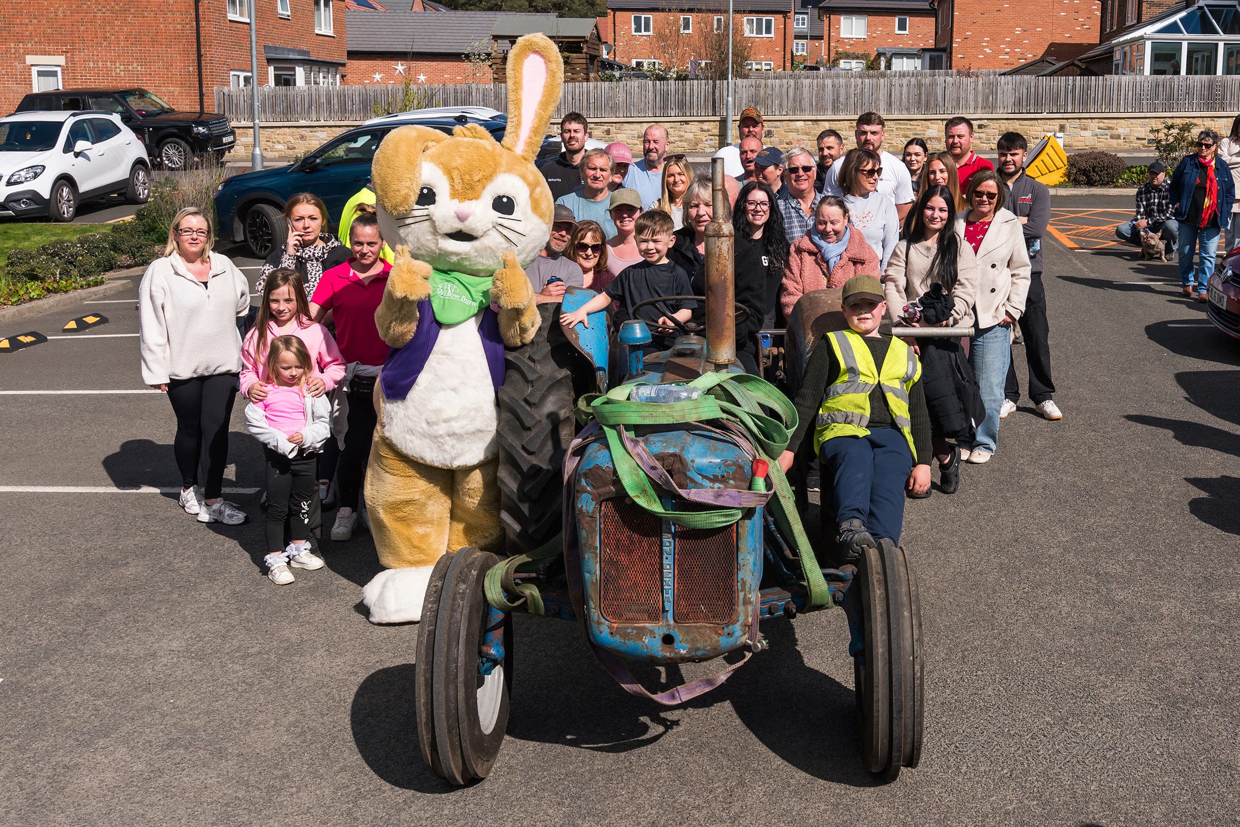 Family Tractor Push Honours Mary Ann Suddes and Raises Funds for Willow Burn Hospice