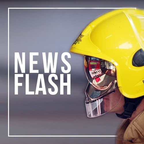 Five Emergency Services Appliances Tackling Fire at Consett Industrial Estate