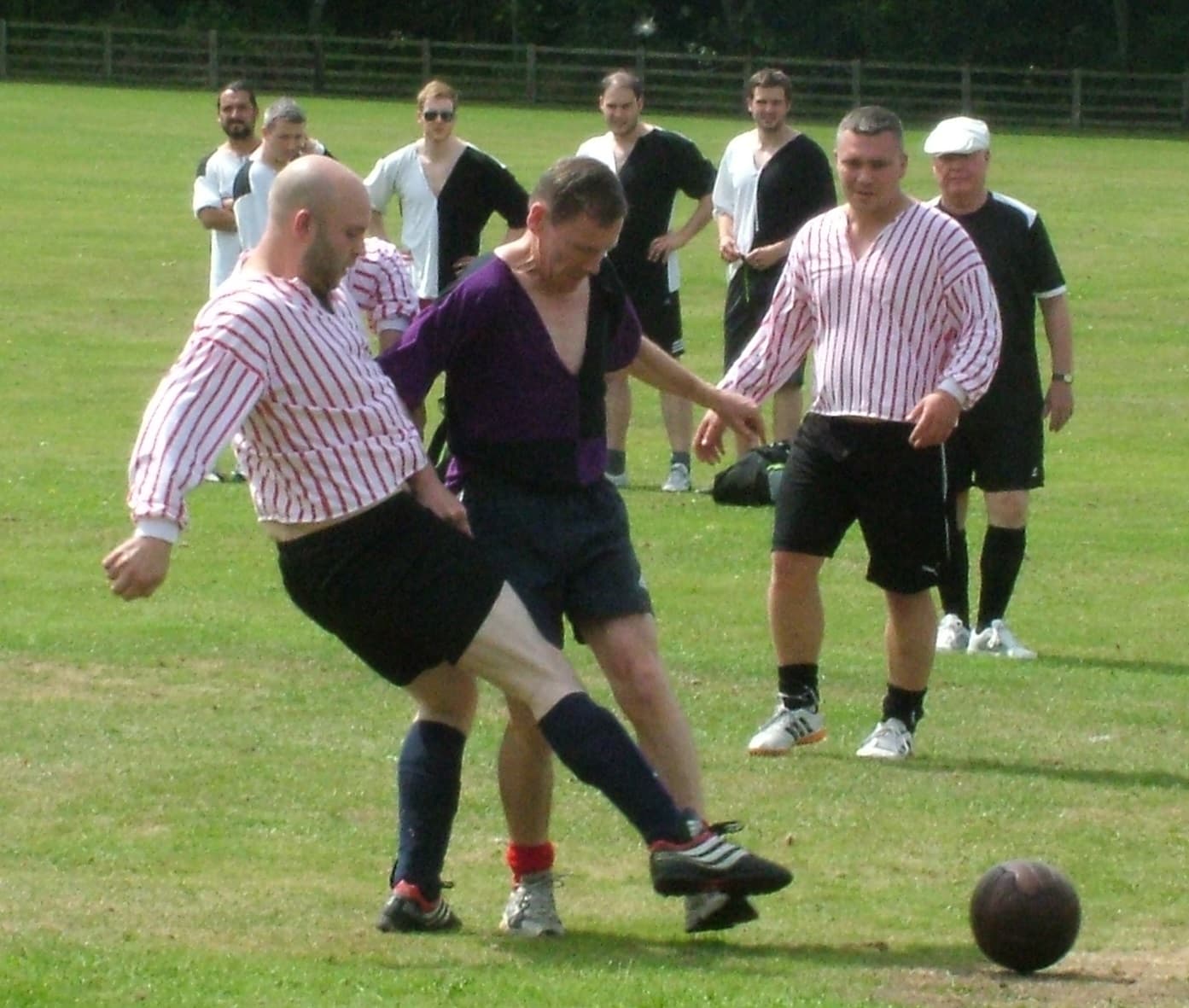 A Scorching Summer Weekend of Old Style Soccer and Aerial Acrobatics