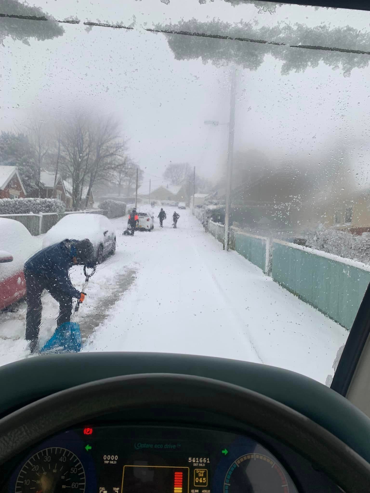 Bus Stuck in the Snow? How County Durham Residents Came to the Rescue