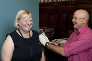 MP Pat Glass Encouraces Flu Jab