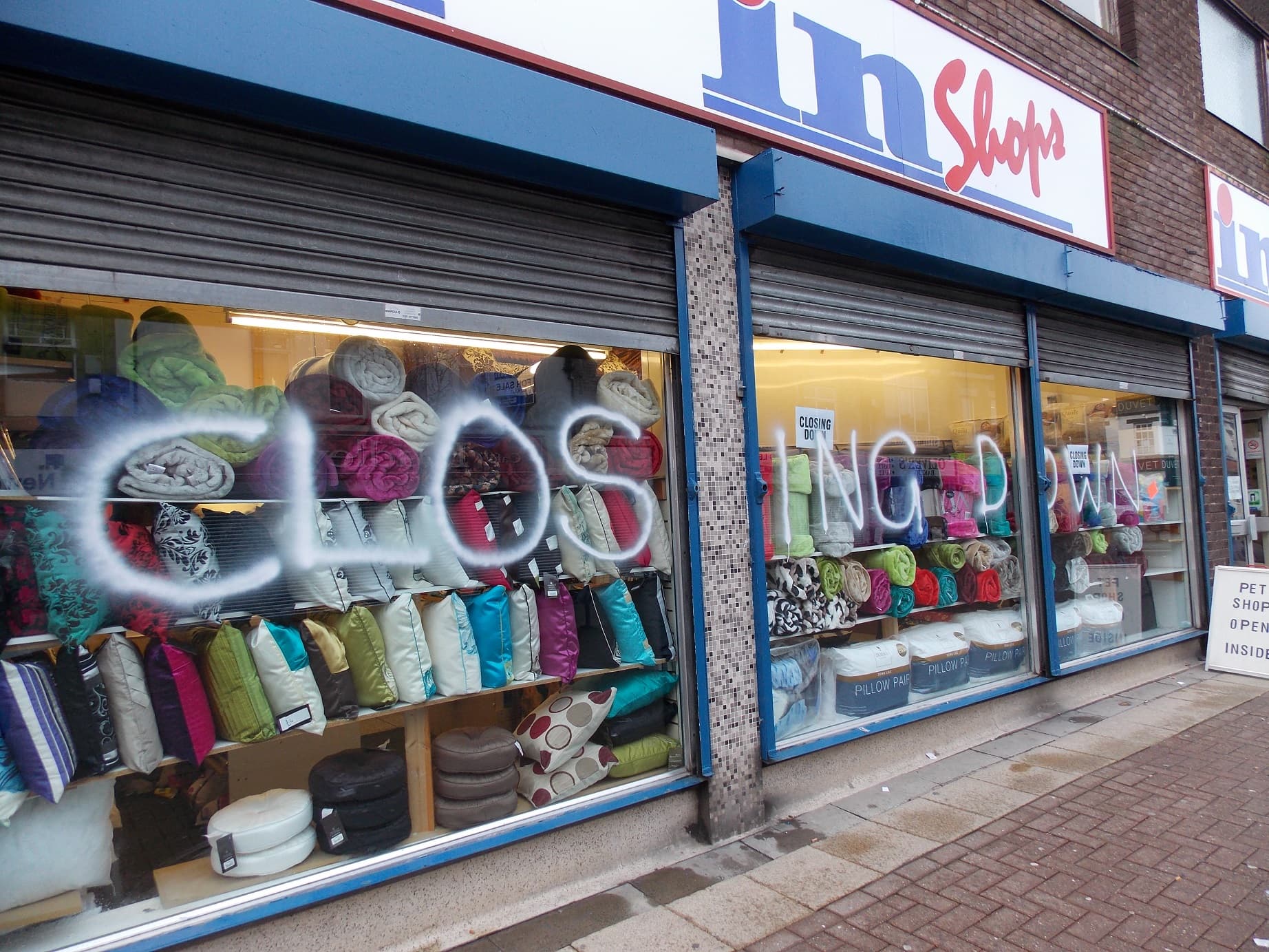 In Shops Set To Close
