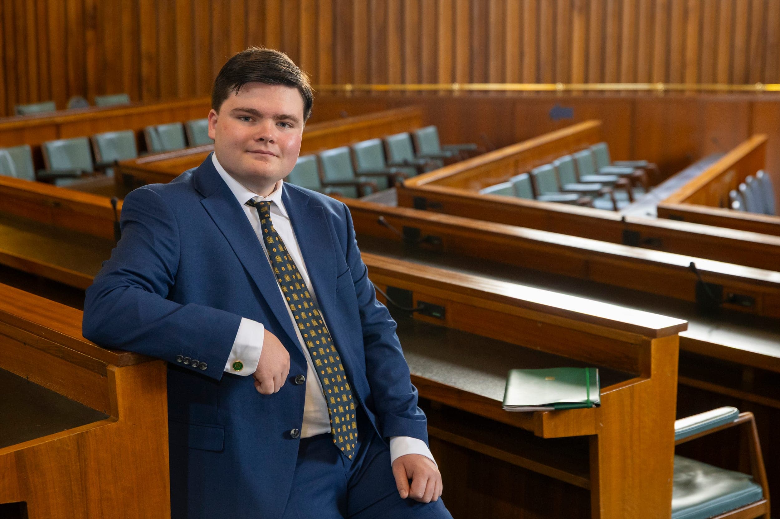 At 18, He Speaks for 46,000 Young People