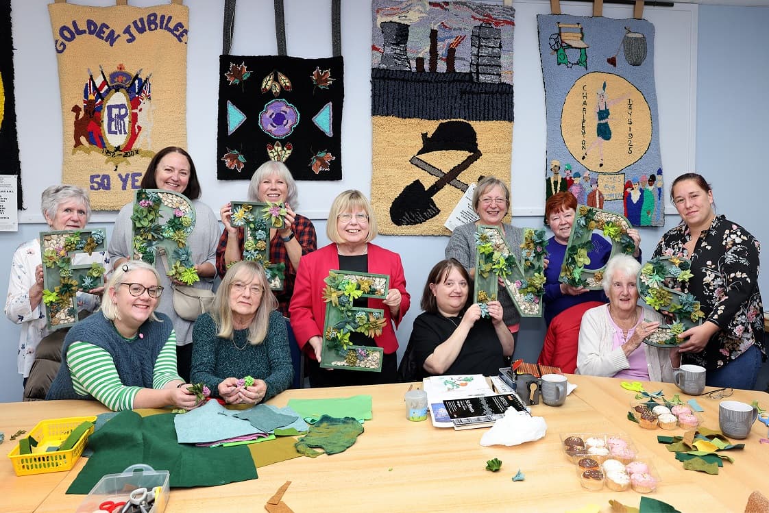 The Power of Friendship: Art Project Brings Generations Together in Consett