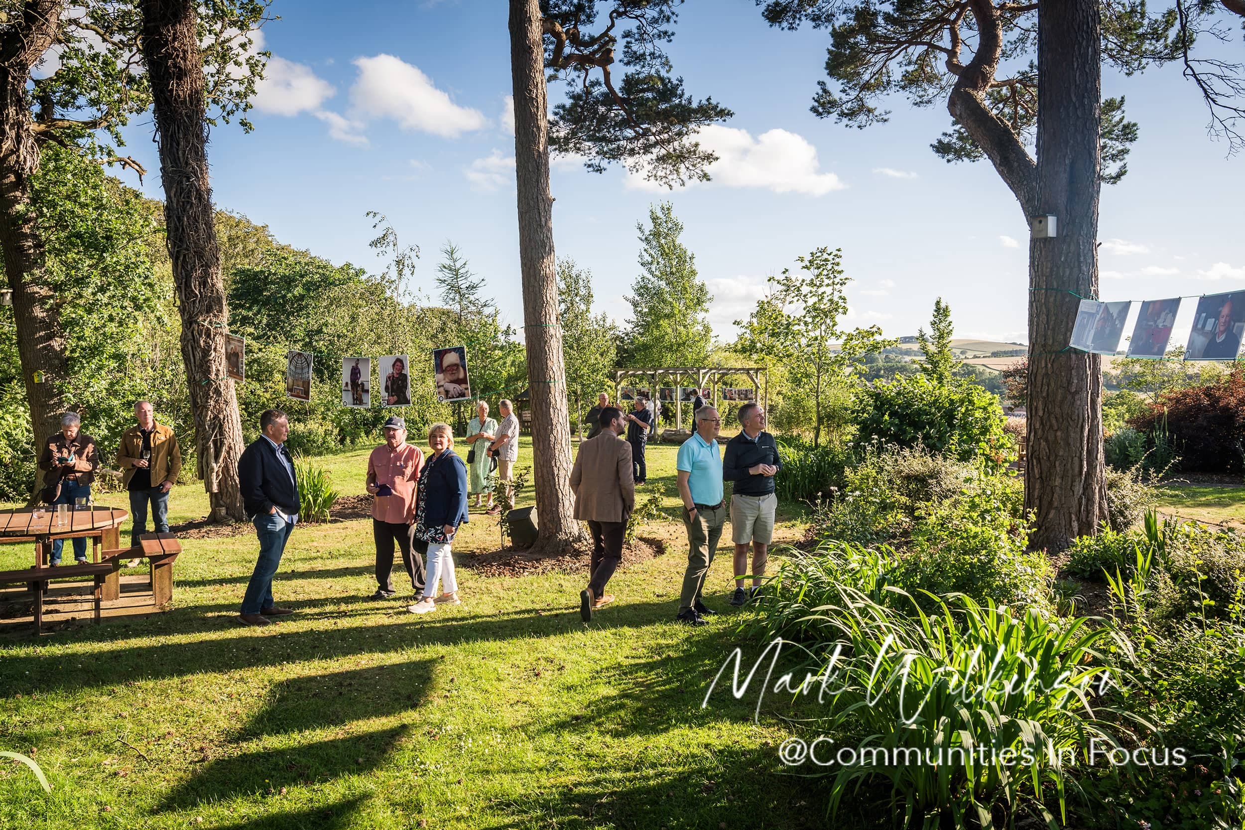 Communities in Focus Exhibition Opens at Willow Burn Hospice Gardens