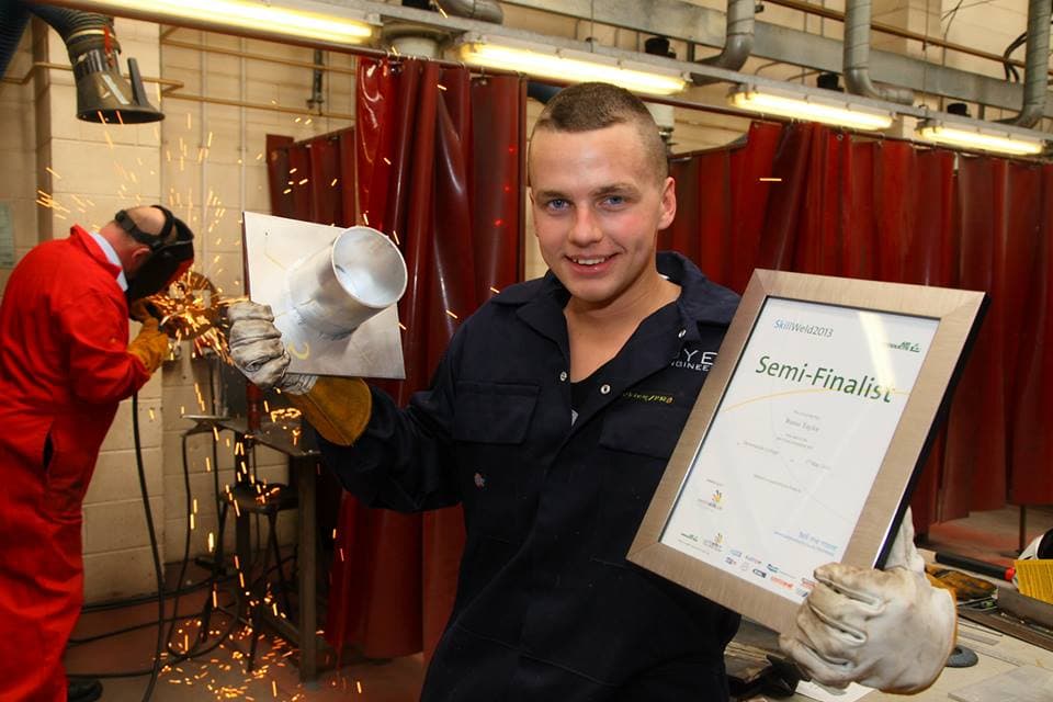 Local welder is a step closer to Sao Paulo!