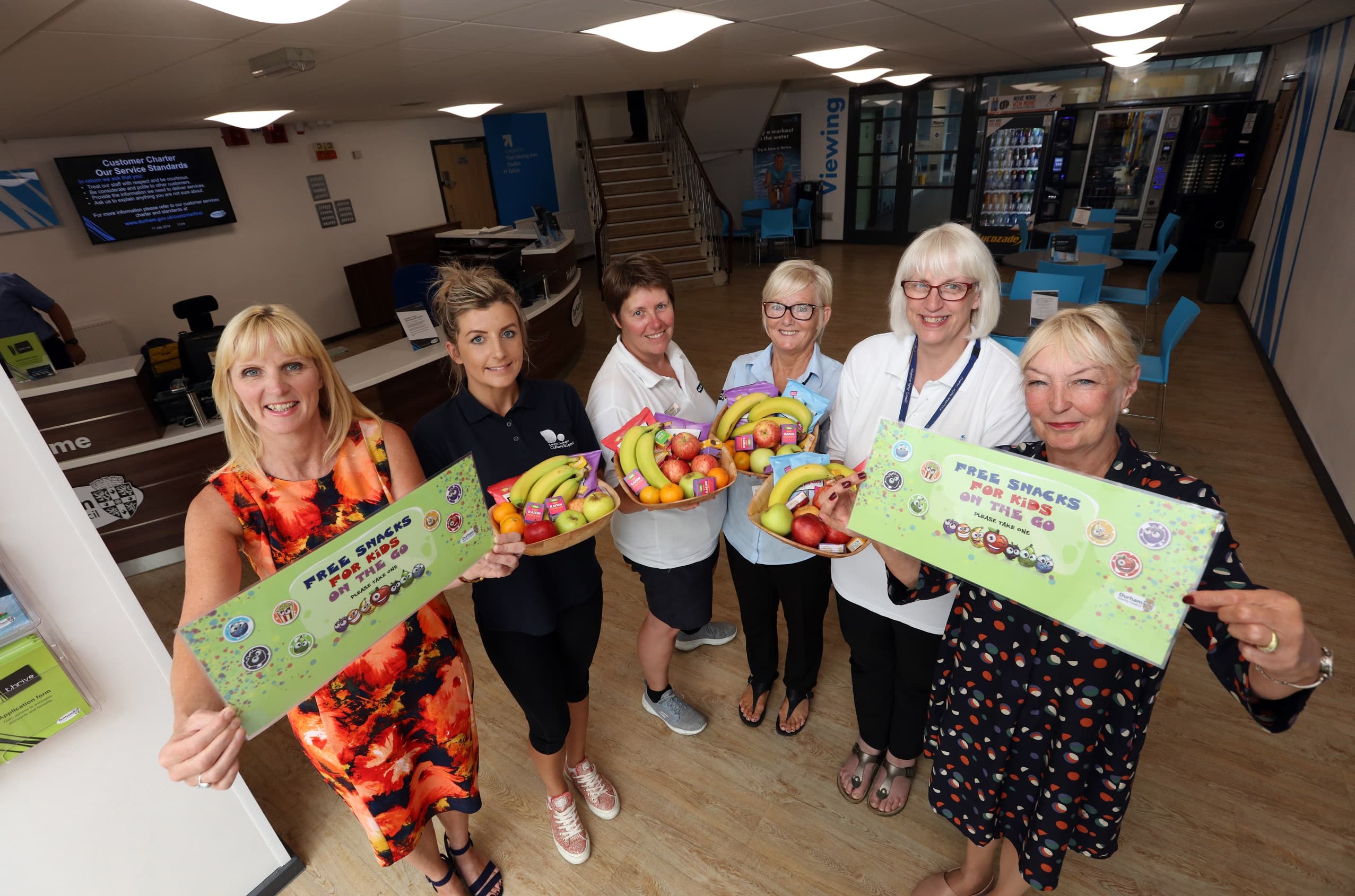 Kids to Get Free Half-Term Snacks at County Durham Leisure Centres