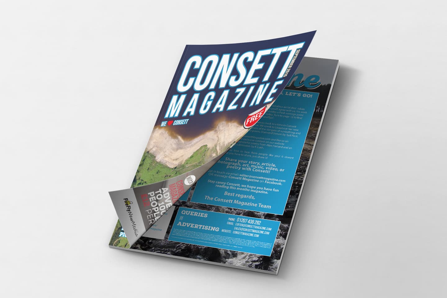 Consett Magazine September 2015 Editorial