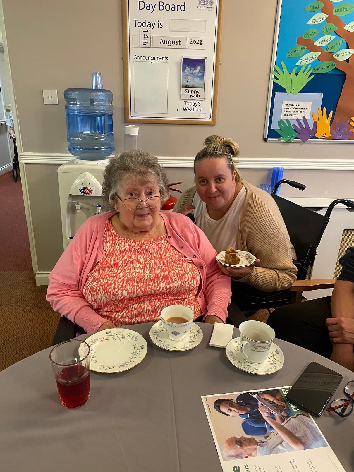 Community Coffee Morning at Consett’s Care Home Delights Locals and Raises Funds