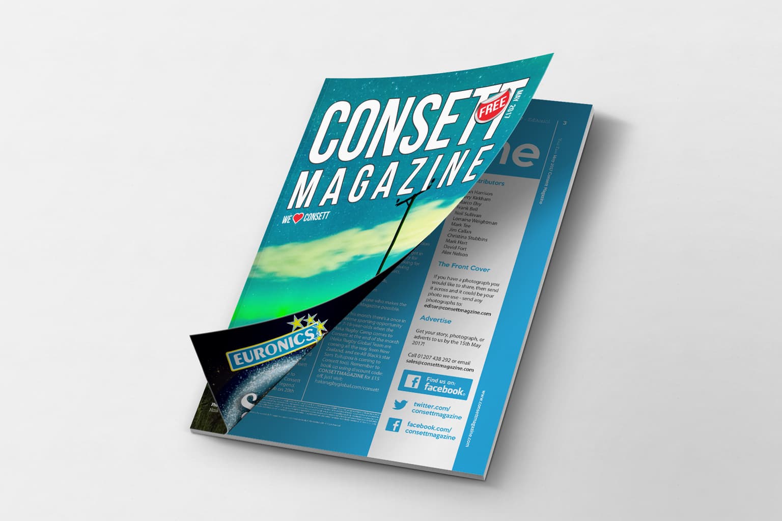 Consett Magazine – May 2017 Editorial