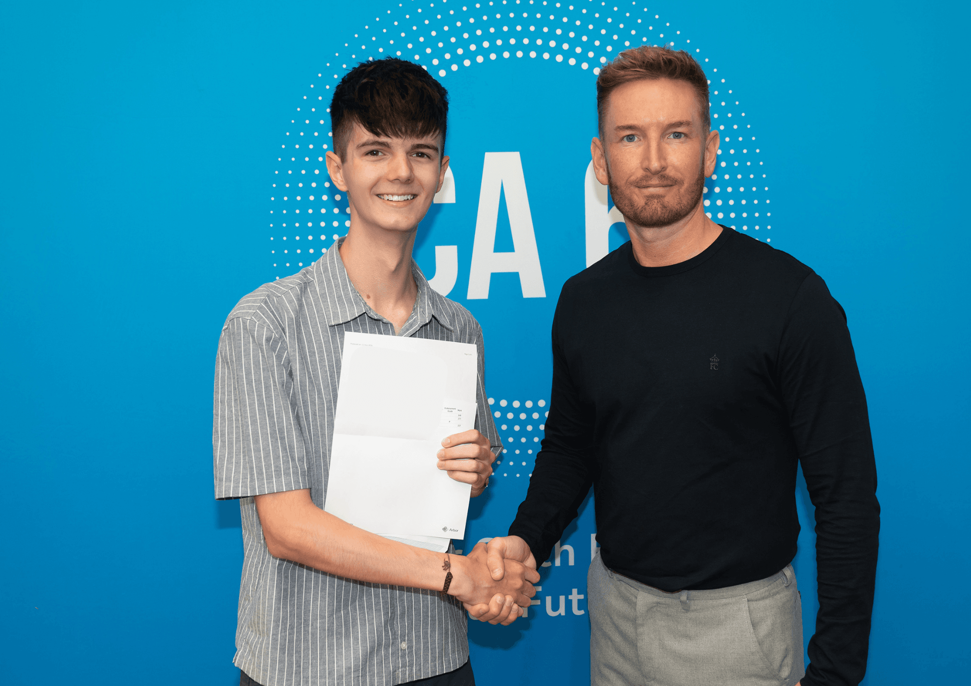 Consett Academy Sixth Form CA6 Celebrates Improved A Level Results