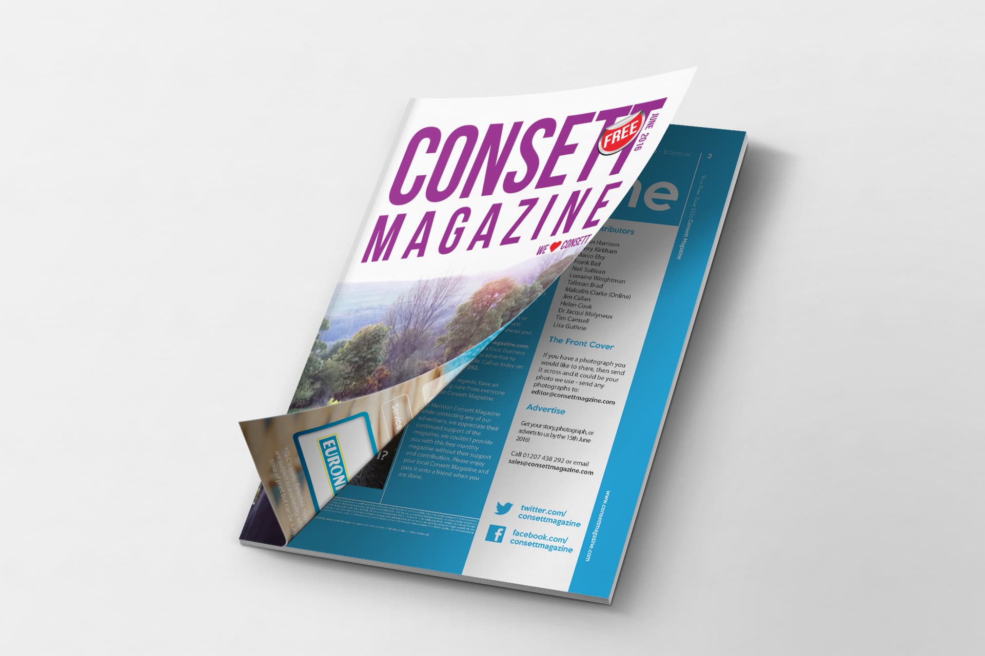 Consett Magazine – June 2016 Editorial