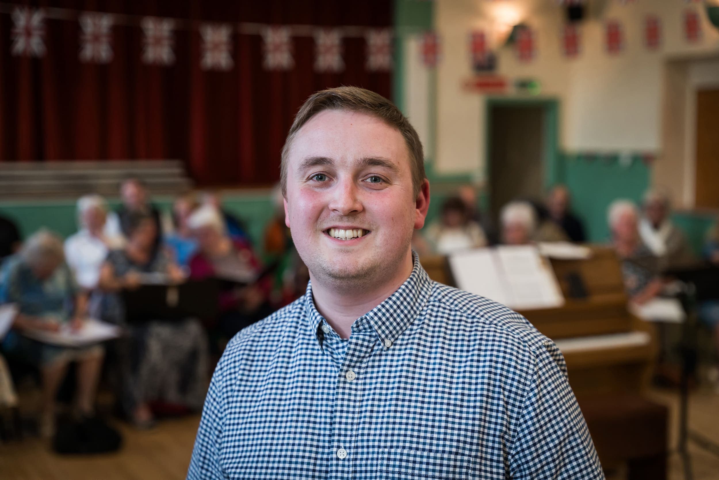 Meet Andrew Fiddes, Consett Citizens Choir and Organist