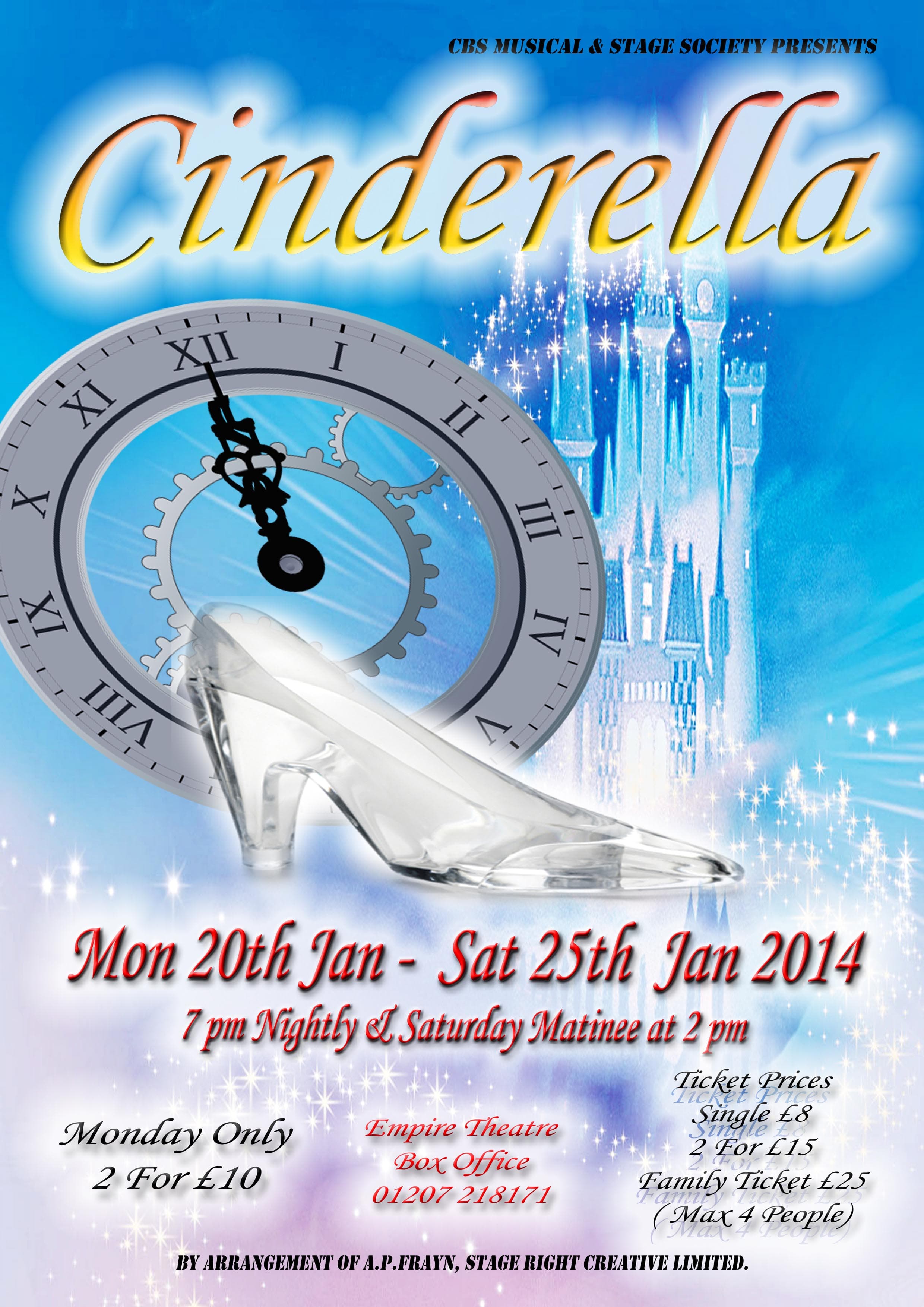CBS Musical and Stage Society Prepare for January