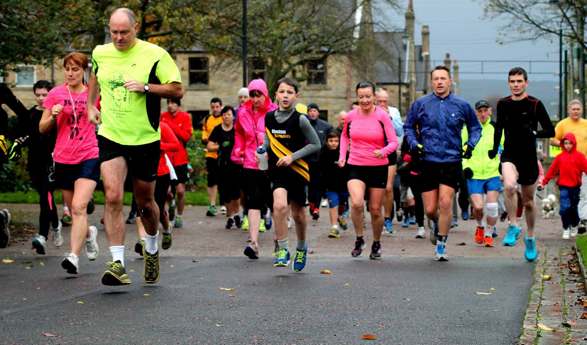 Festive Parkrun With The Blackhill Bounders