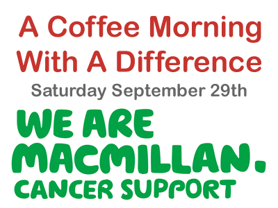 Macmillan Coffee Morning and Photographic Exhibition